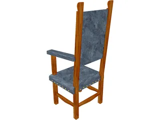 Antique Chair 3D Model