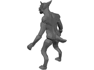 Warewolf 3D Model
