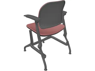 Steelcase Cachet Chair 3D Model