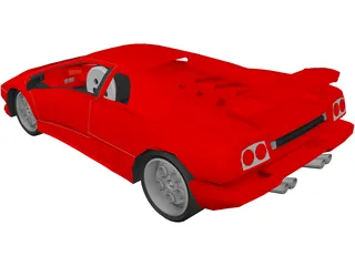 Lamborghini Diablo 3D Model