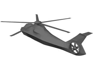 Boeing/Sikorsky RAH-66 Comanche 3D Model