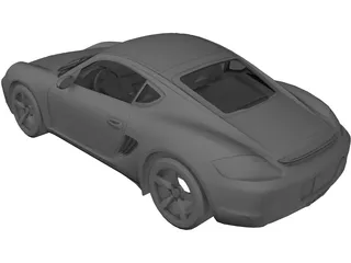 Porsche Cayman S 3D Model