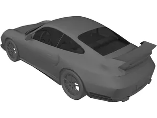 Porsche 911 996 GT2 3D Model