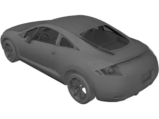 Mitsubishi Eclipse GT (2006) 3D Model