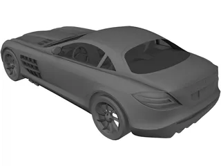 Mercedes-Benz SLR McLaren 3D Model