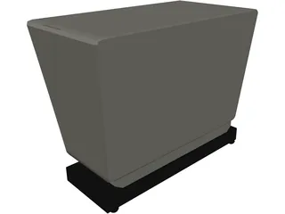 Microfilm Reader 3D Model