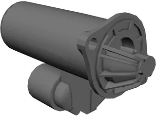 Starter Motor 3D Model