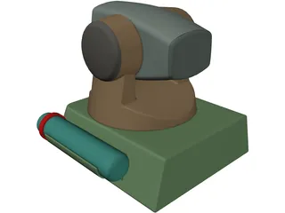 PC WebCam 3D Model