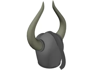 Viking Helmet 3D Model