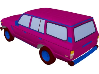 Toyota Land Cruiser 3D Model