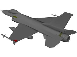 F-16 3D Model