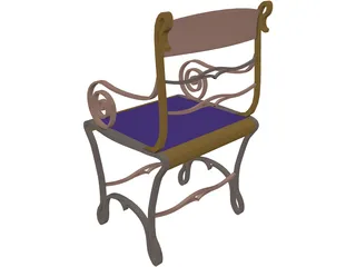 Porch Chair 3D Model