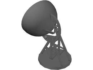 Satellite Dish 3D Model