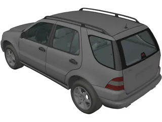 Mercedes-Benz M-class (2006) 3D Model