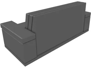 Flop Sofa 3D Model