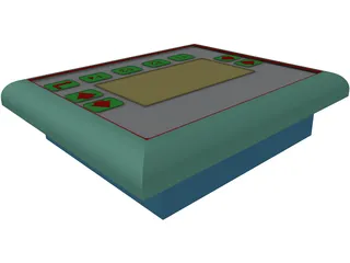 Control Panel 3D Model