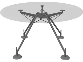 Table Hi-Tech 3D Model