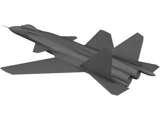 Sukhoi Su-47 Berkut 3D Model