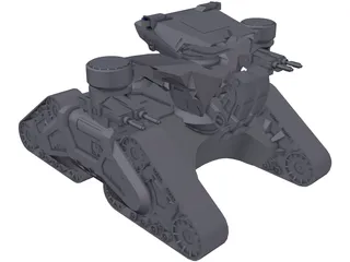 Terminator HK Goliath 3D Model