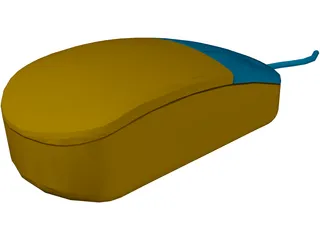 Computer Mouse 3D Model