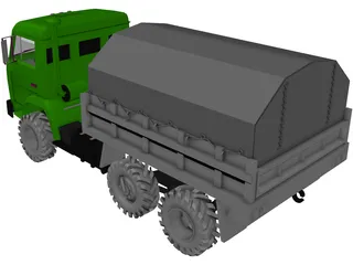 Kamaz 5350 3D Model