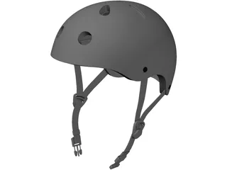 Bike Helmet 3D Model