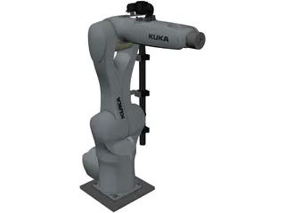 Kuka KR6 R900 Sixx 3D Model