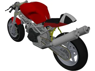 Ducati Monster 3D Model