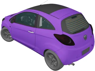 Ford Ka (2014) 3D Model
