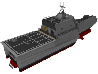 USS Independence (LCS-2) 3D Model