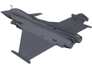 Dassault Rafale 3D Model