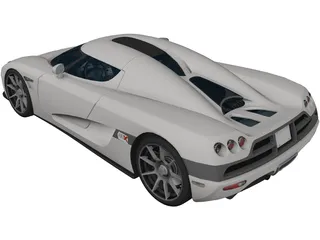 Koenigsegg CCX 3D Model