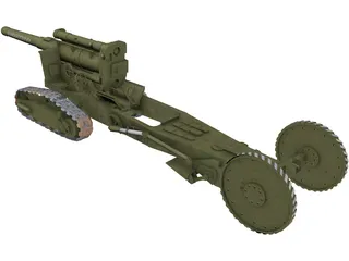 B-4 wz.1931 kal.203mm 3D Model