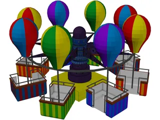 Samba Baloon 3D Model