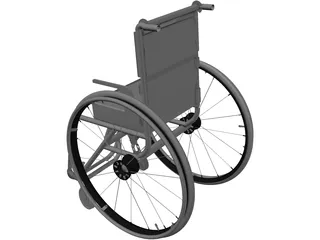 Wheel Chair 3D Model