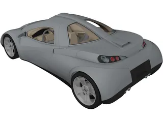 Nimble Car Concept 3D Model