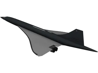 Concorde 3D Model