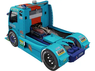 Ford Cargo DF Motorsport 3D Model