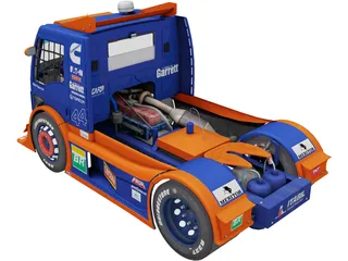 Ford Cargo Territorio Motorsport 3D Model