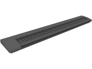 M-Audio 88 Key MIDI Controller 3D Model