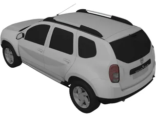 Dacia Duster (2012) 3D Model