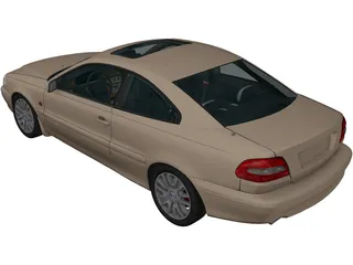 Volvo C70 Coupe 3D Model