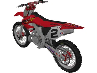 Honda CR 250 3D Model