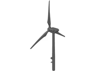 Wind Energy 3D Model