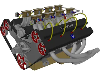 Vinson Engine 3D Model