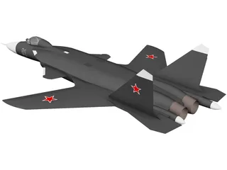 Sukhoi Su-47 Berkut  3D Model