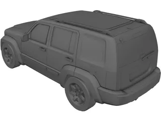 Jeep Liberty (2010) 3D Model