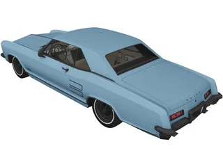 Buick Riviera (1963) 3D Model