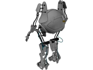 Portal 2 Atlas 3D Model