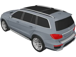 Mercedes-Benz GL 63 AMG 3D Model